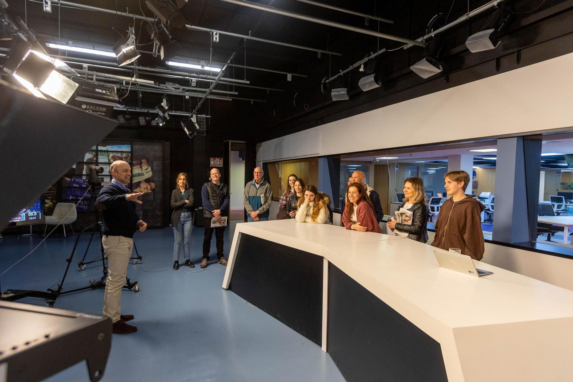 Visita a INFORMACION de alumnos de español de la escuela El Cano