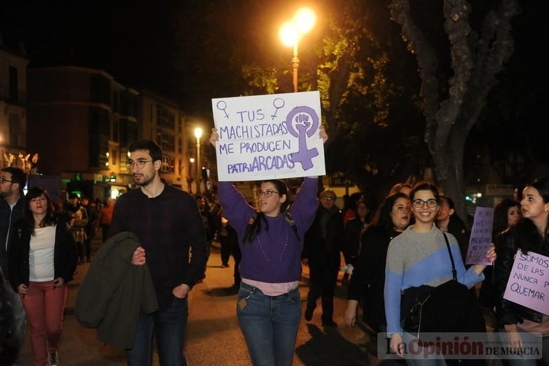 Manifestación por el Día de la Mujer en Murcia