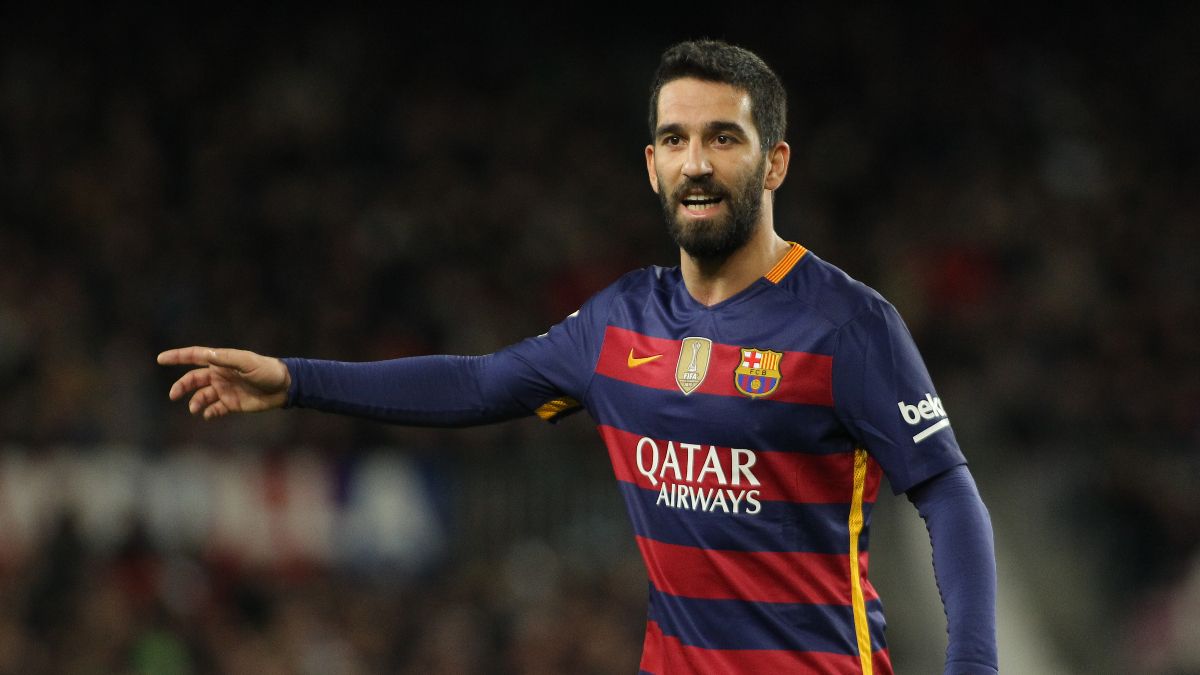 Arda Turan en su etapa con el Fútbol Club Barcelona