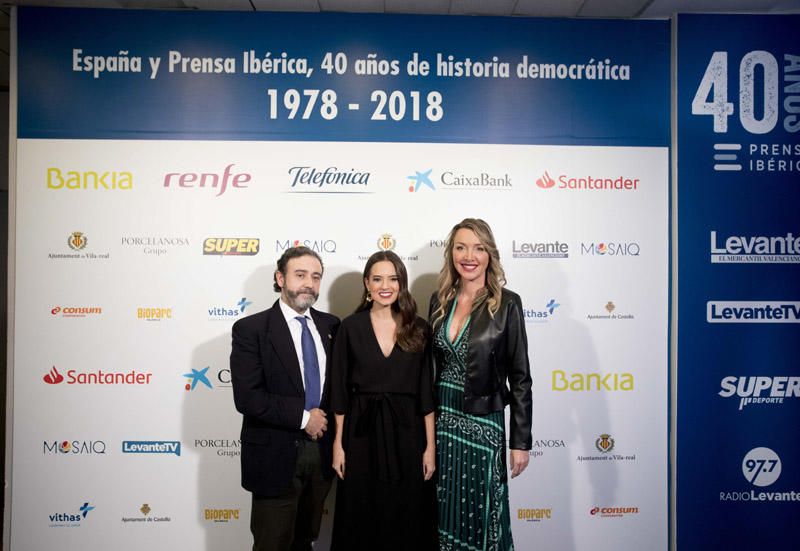 Photocall de la gala del 40 aniversario de Prensa Ibérica en Levante-EMV