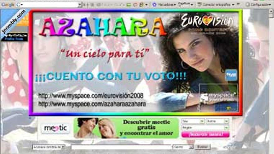 Una joven pacense participa en la preselección de la canción de Eurovisión 2008