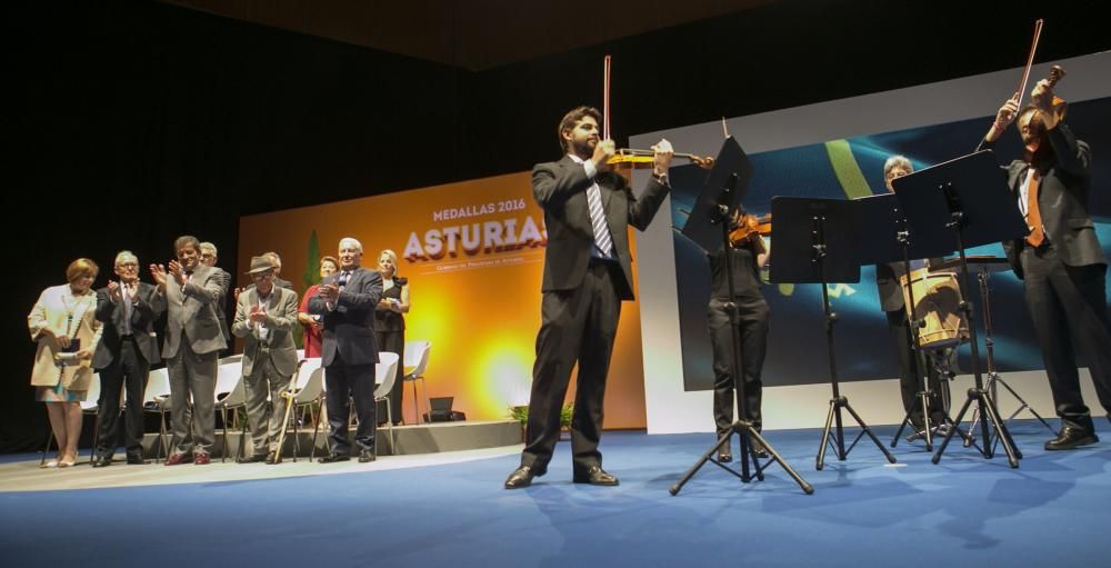 Entrega de las medallas de Asturias