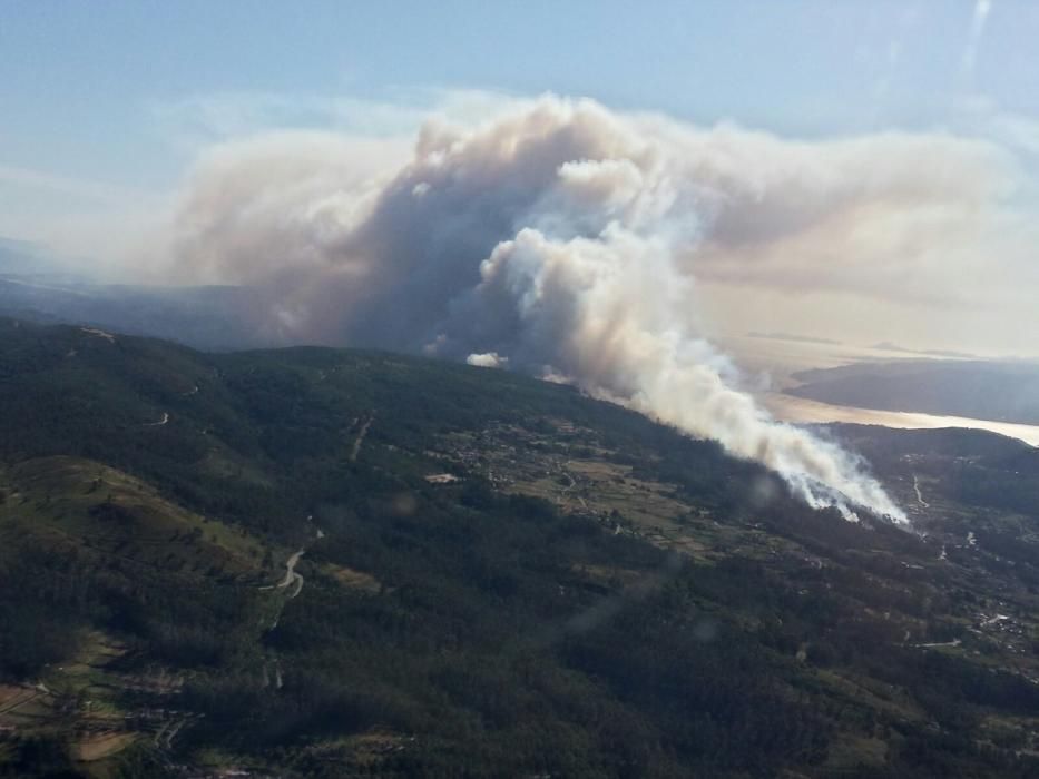 Incendio en Soutomaior