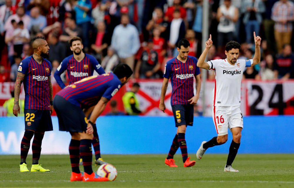 Les imatges del Sevilla - Barça (2-4)