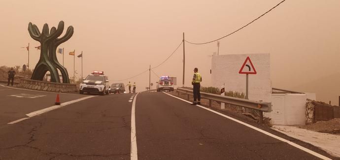 Segundo día de intensa calima en Canarias