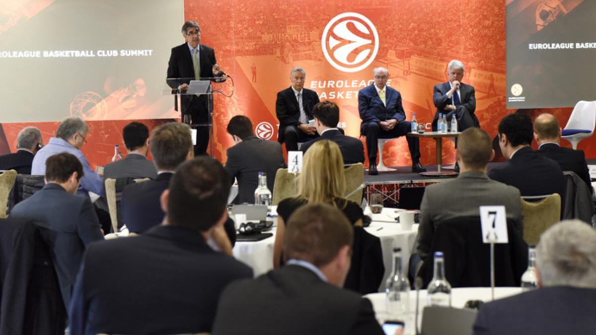 La Euroliga se reunió con los clubes en Londres