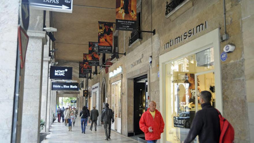 Jaume III se mantiene entre las calles comerciales más caras de España