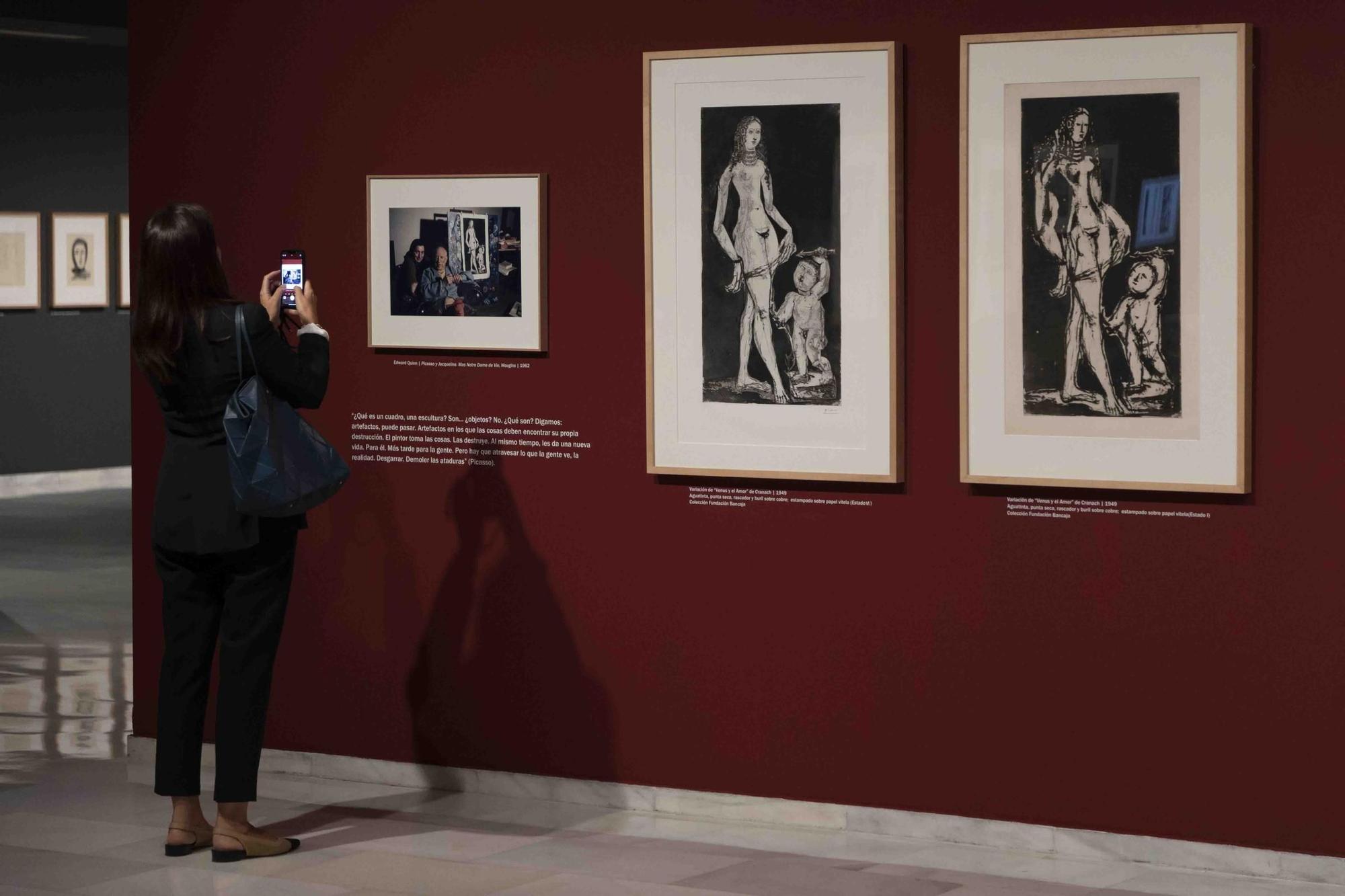 Picasso y la modelo