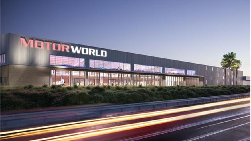 Motorworld Mallorca: Die neue Eventhalle für Autofans in Palma nimmt langsam Form an