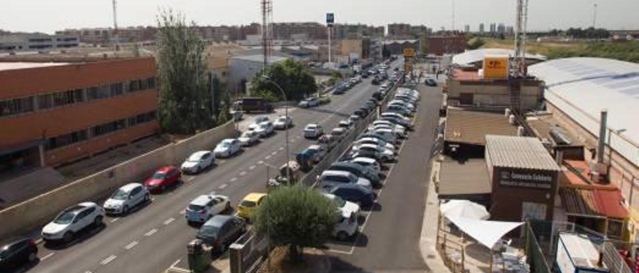 Imagen panorámica del polígono Vara de Quart donde se llevará a cabo el centro logístico.