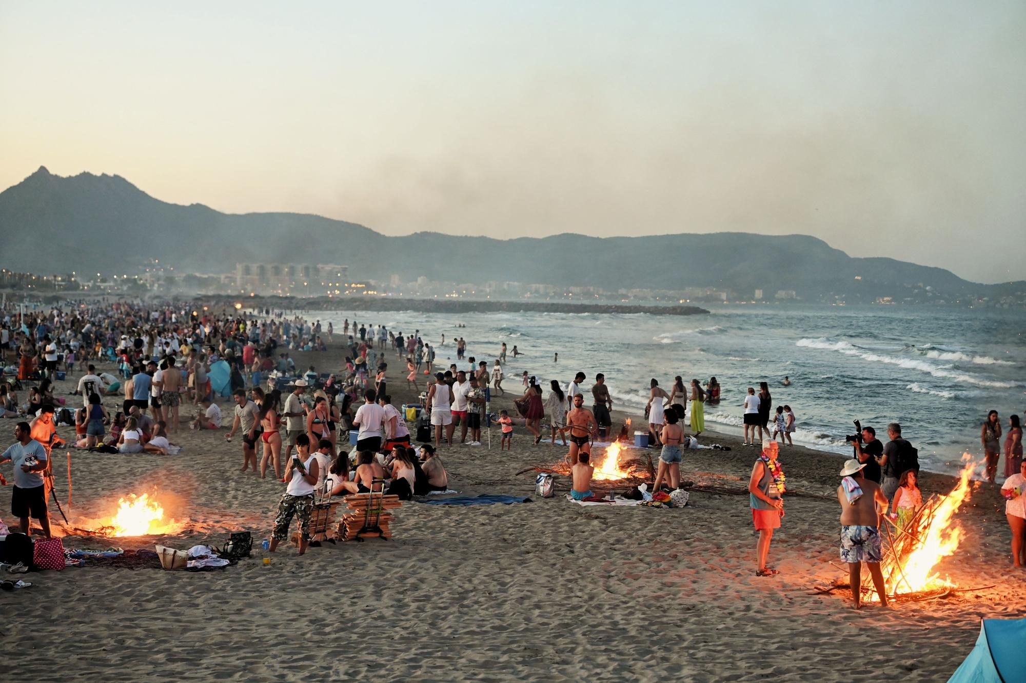 GALERÍA / Las mejores imágenes de la Nit de Sant Joan en Castellón