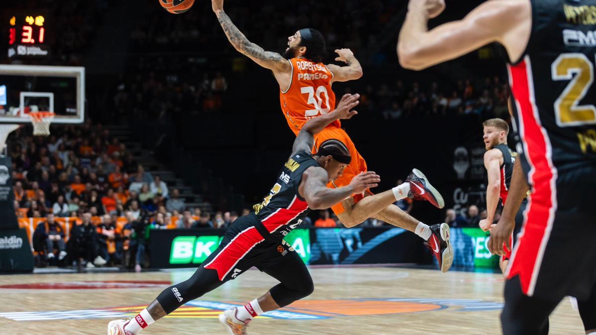 El Valencia Basket vuelve a caer frente a Olympiacos