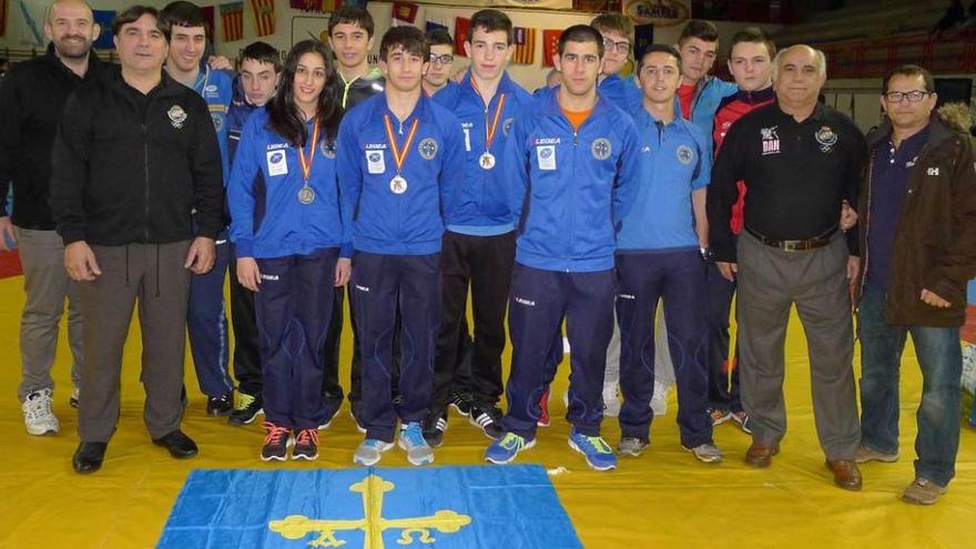 Asturias suma cinco medallas en el Nacional