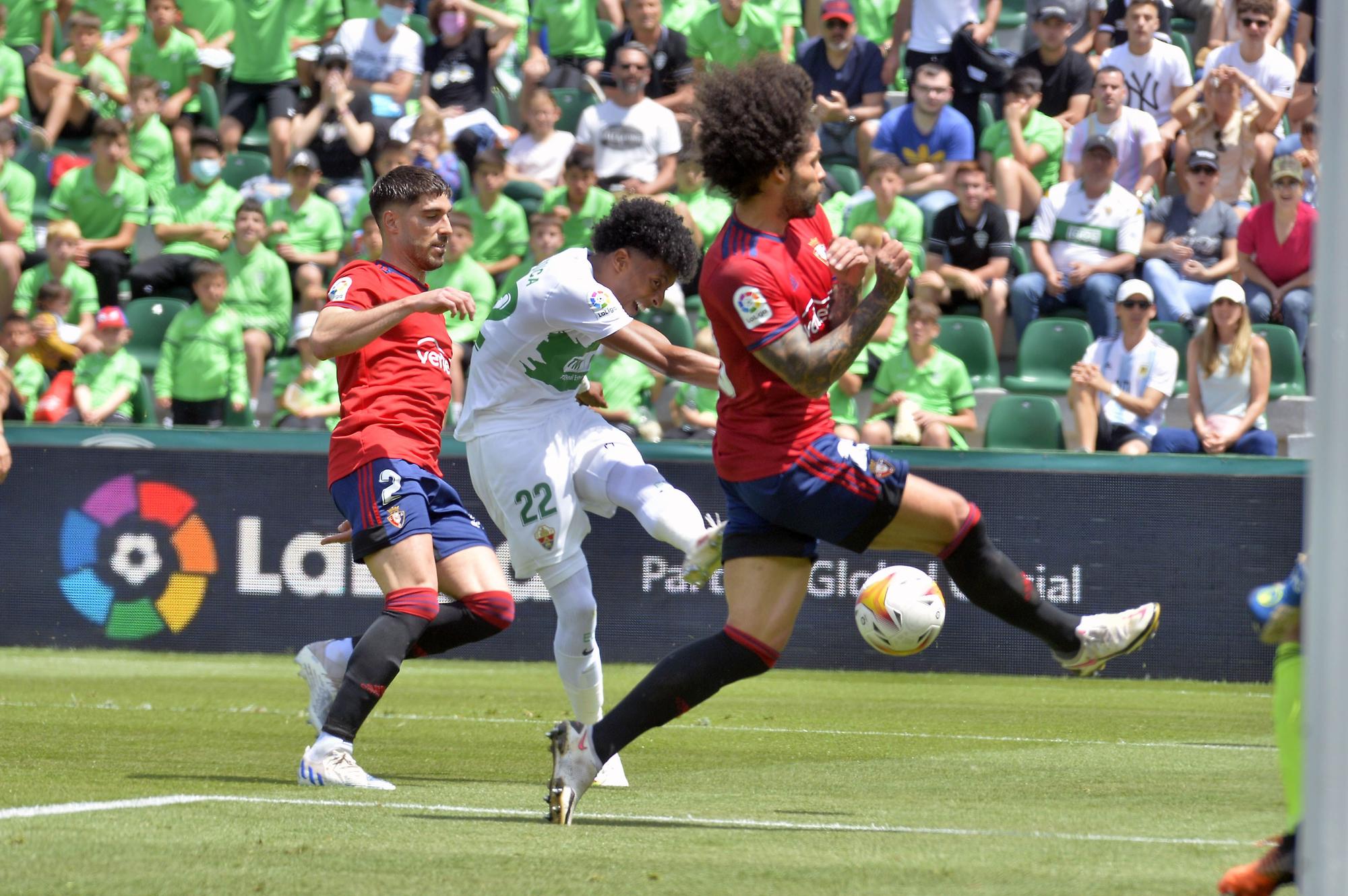 Imágenes del Elche CF:1 Osasuna:1