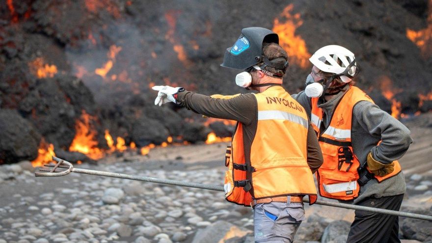 Se reactiva una colada del sur en el volcán de La Palma