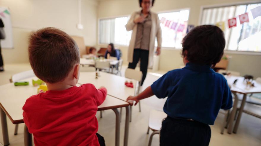 El segundo trimestre escolar trae a Canarias nuevas aulas para niños de 2 y 3 años