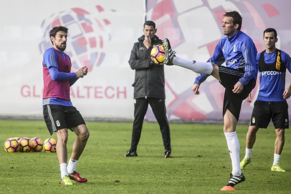 Entrenamiento del Real Oviedo