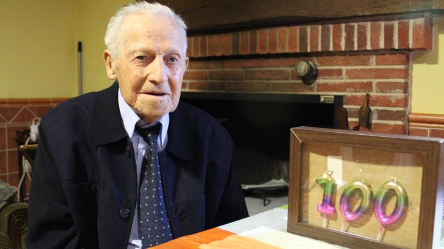 Ferreras de Arriba celebra los 100 años de su vecino más longevo