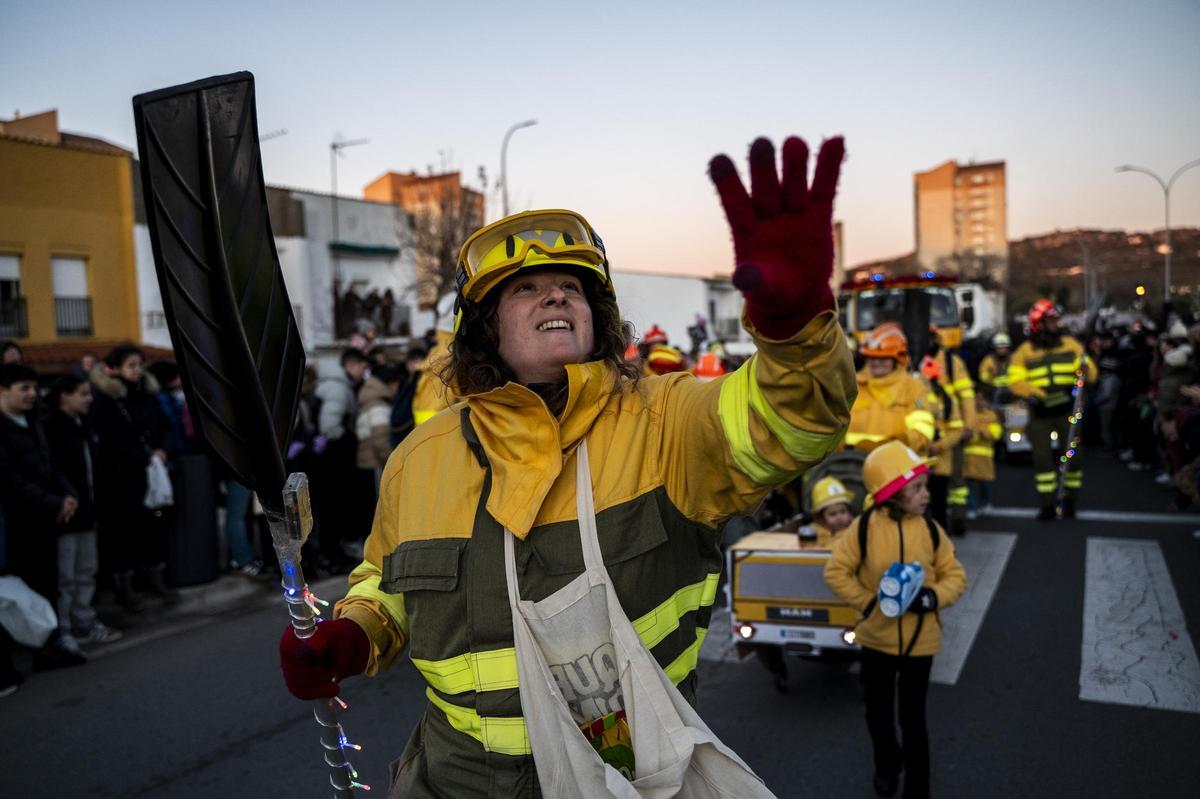 Las imágenes de la Cabalgata de los Reyes Magos en Cáceres