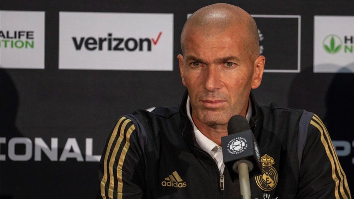 Zidane habló tras el partido contra el Arsenal