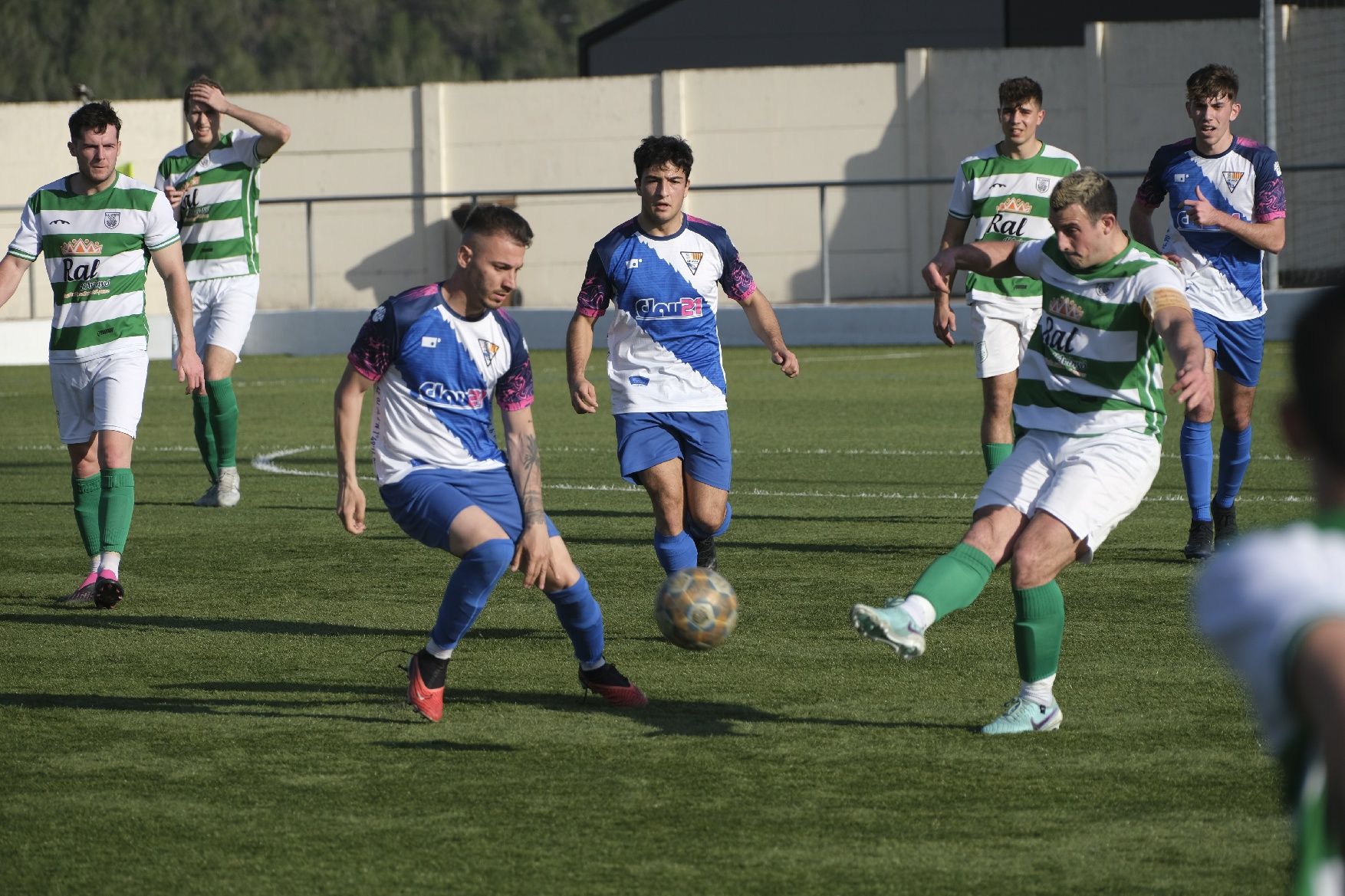 Imatges del partit Avinyó-Avià de Tercera Catalana de futbol masculí