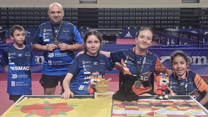 El CTM Mos hace historia en el Campeonato de España