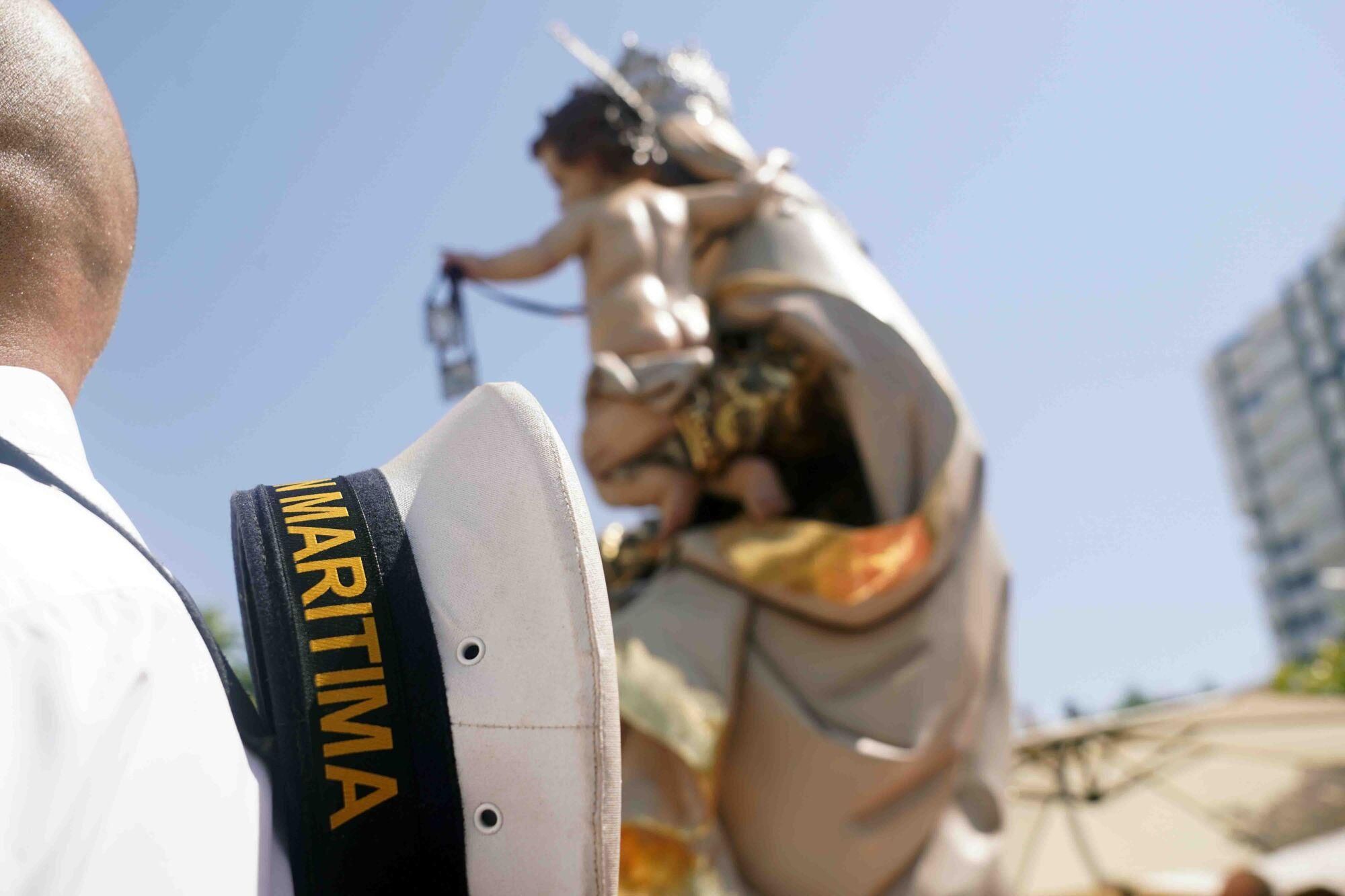 Inauguración de la Capilla del Puerto de Málaga y acto de bendición de la imagen Virgen del Carmen