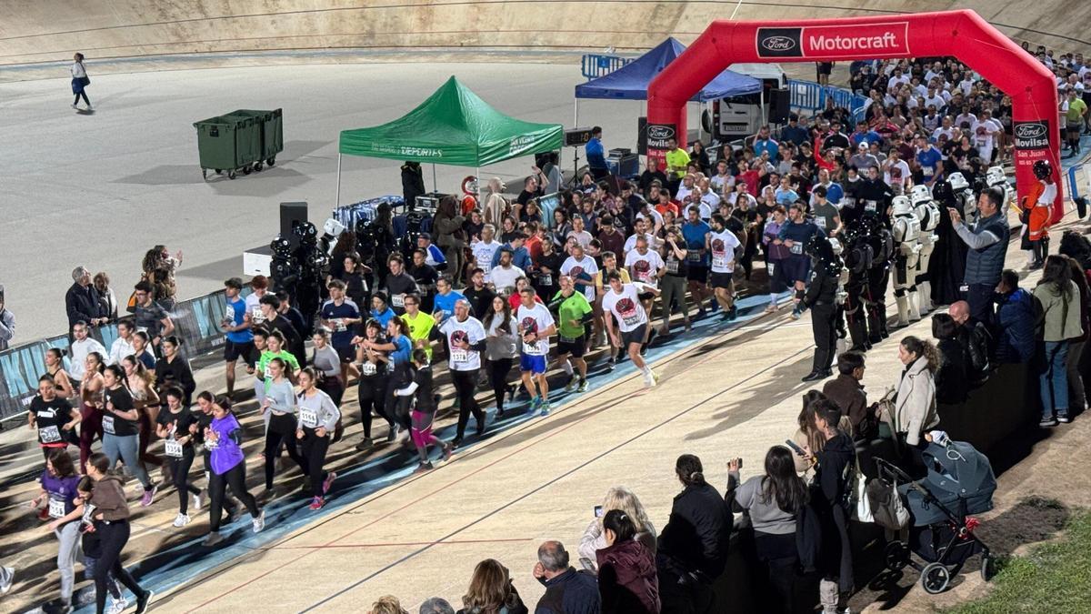 Carrera nocturna en San Vicente del Raspeig