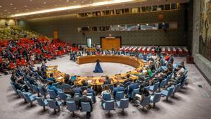 Archivo - Vista general de una reunión del Consejo de Seguridad de Naciones Unidas (archivo)