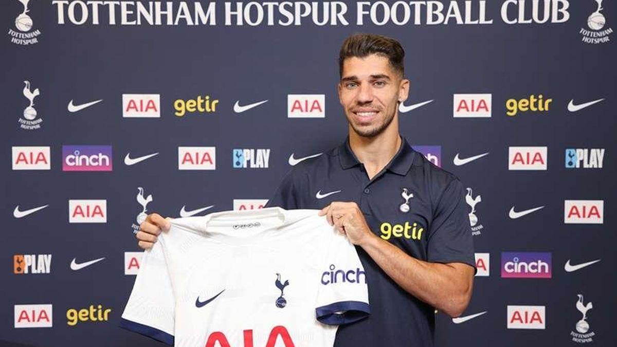 Manor Solomon, extremo israelí que llega cedido al Villarreal por parte del Tottenham.