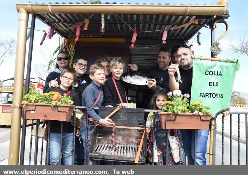 Muestra gastronómica de carros engalanados