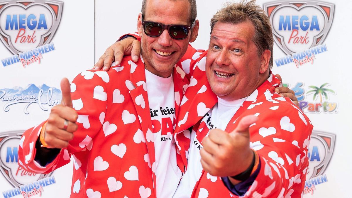 Das Chaos Team im Megapark: Jemmy und Sascha Loudovici (re.).