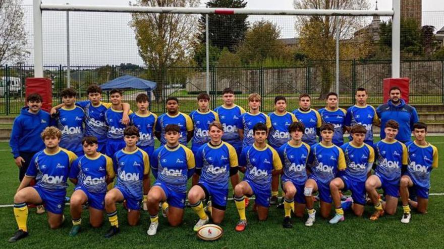 La selección asturiana, ayer, en la Laboral. | FRPA