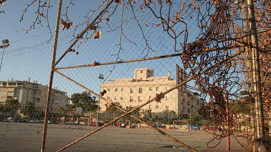 El Cónsul. Estado actual de la zona donde iba a construirse el centro deportivo de alto rendimiento.