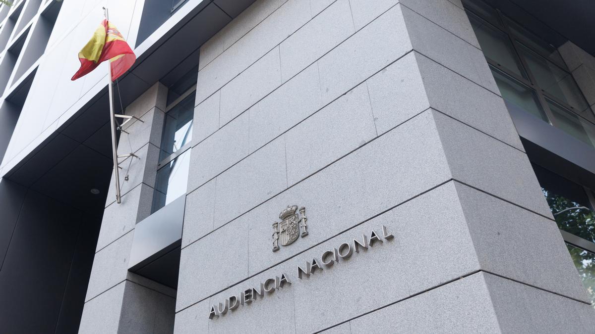 La fachada de la Audiencia Nacional.
