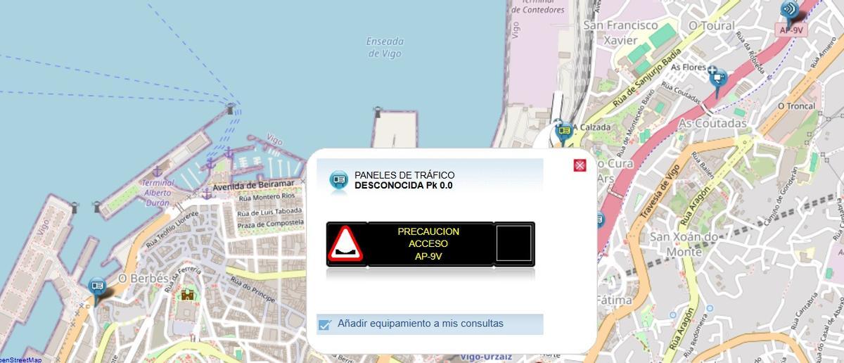 La DGT también ha puesto el mensaje de precacuión en sus canales de avisos de tráfico.