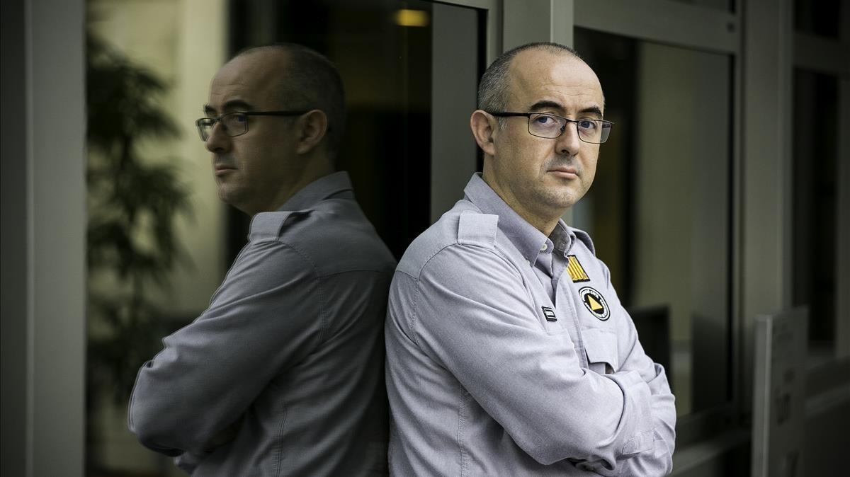BARCELONA 15 12 2020 Sergio Delgado Molina Subdirector de Programas en Proteccion Civil Generalitat de Catalunya Fotografia de JOAN CORTADELLAS BARCELONA 15 12 2020 Sergio Delgado Molina Subdirector de Programas en Proteccion Civil Generalitat de Catalunya Fotografia de JOAN CORTADELLAS