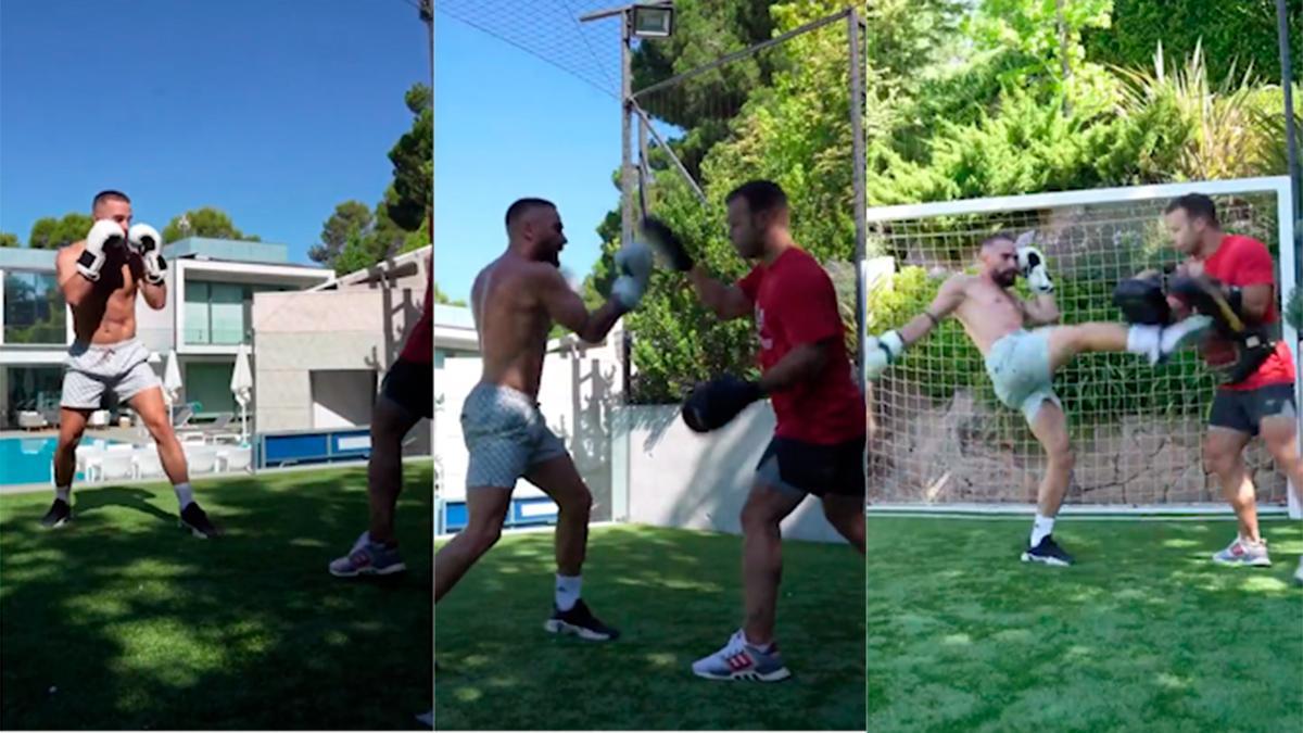 Carvajal se pasa al boxeo durante la pretemporada