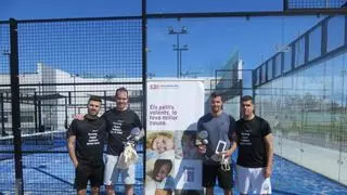 Éxito de participación en el torneo solidario de pádel de la Región Metropolitana Sur