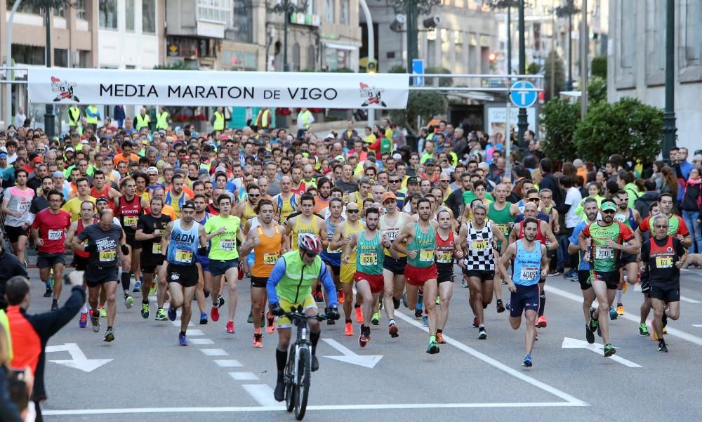 Así fue la Media Maratón de Vigo