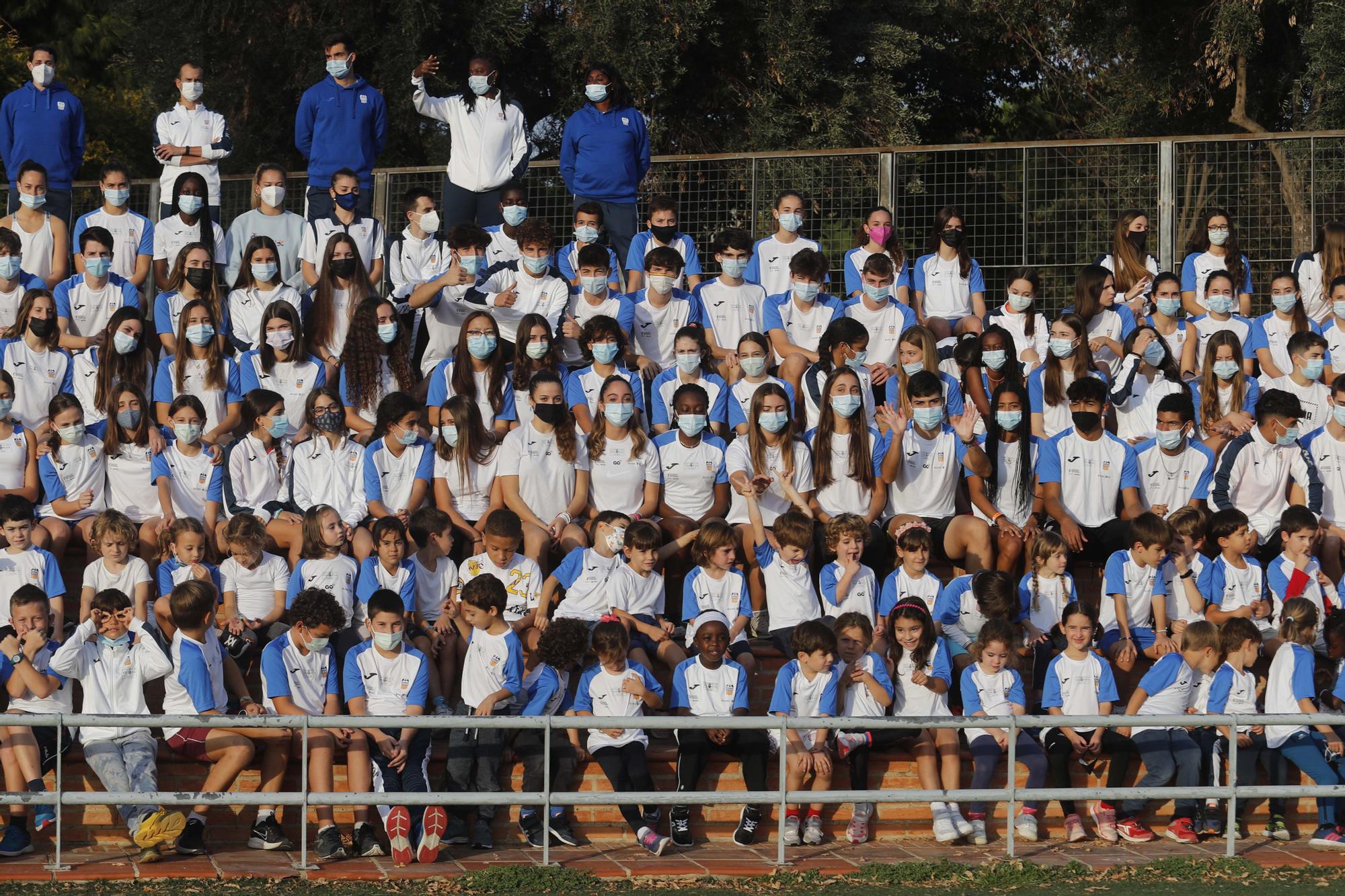 Presentación  de la escuela del Valencia Club Atletismo