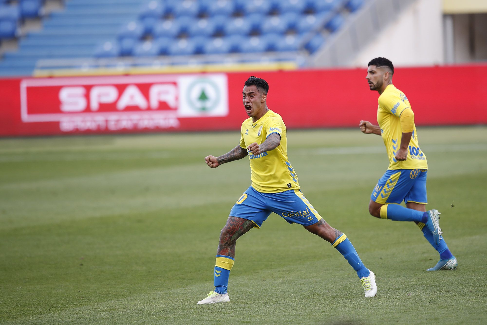 Partido UD Las Palmas- Málaga CF en el Estadio de Gran Canaria (17/04/2021)