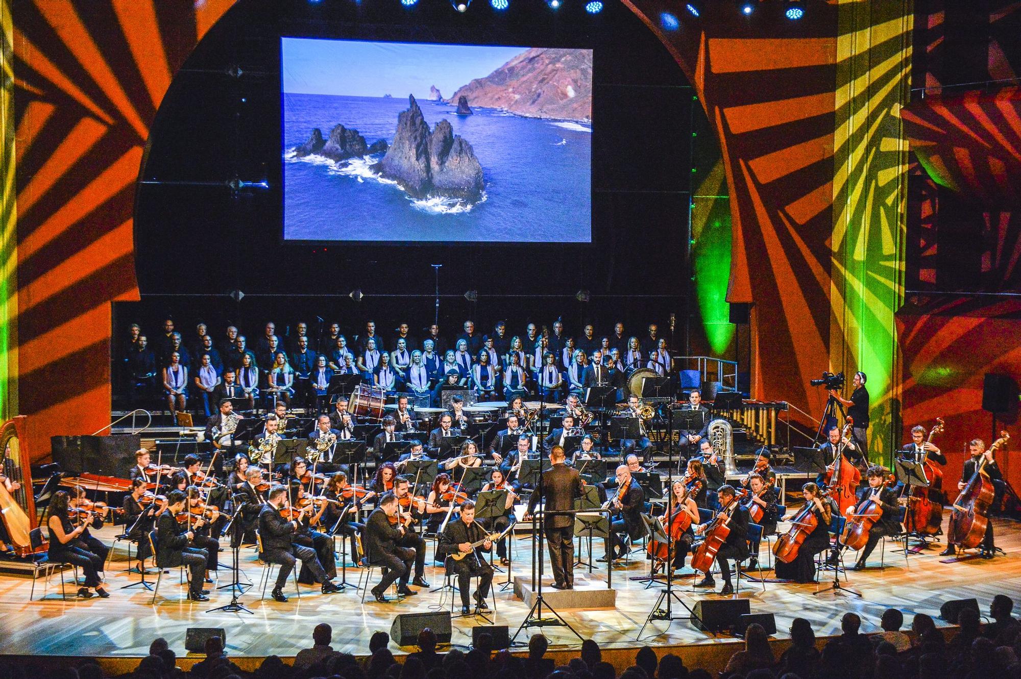 Espectáculo 'Cantos isleños' por el 25º aniversario del Auditorio Alfredo Kraus