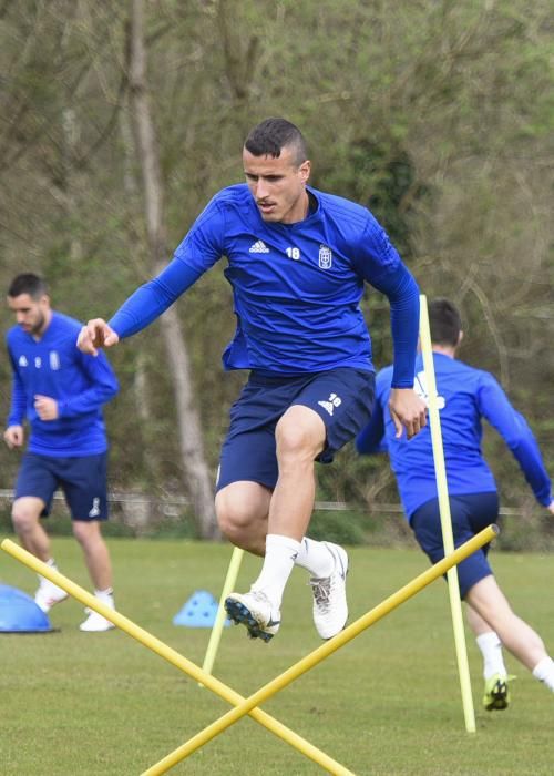 Entrenamiento del Real Oviedo