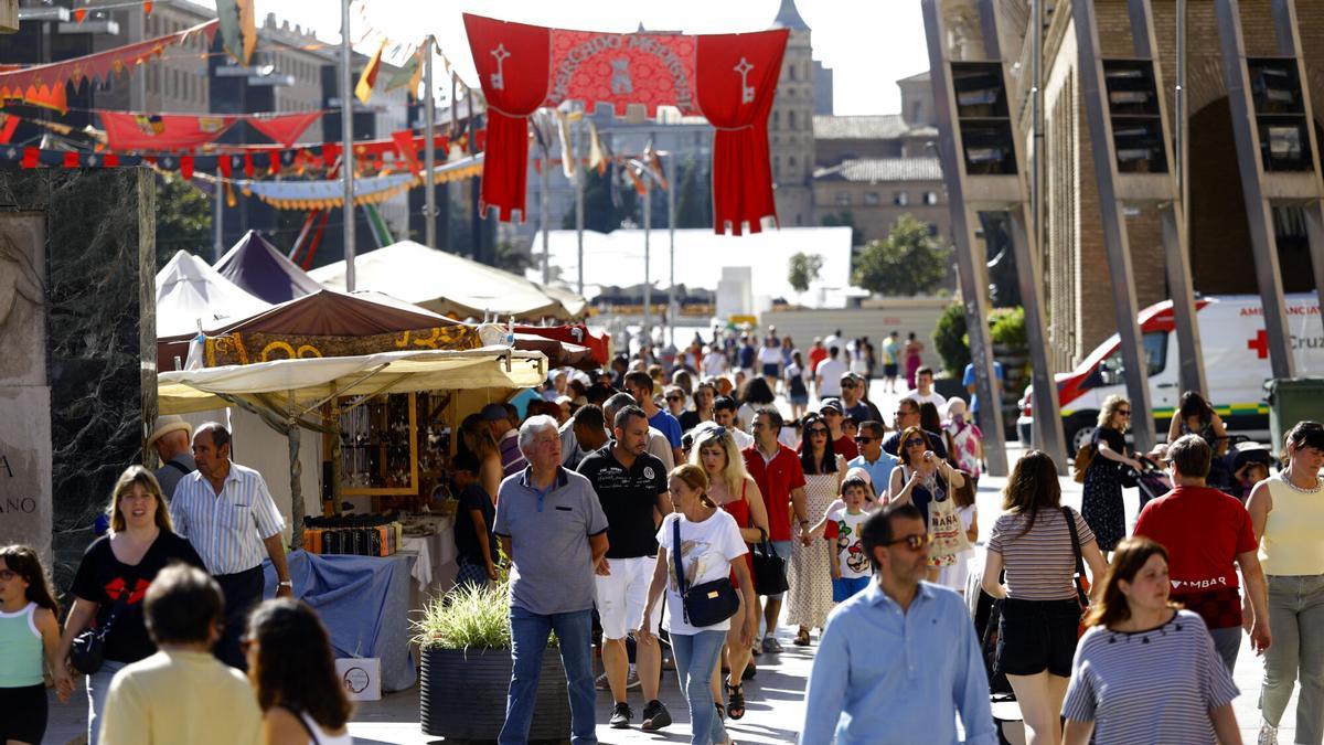 MERCADO DE LAS TRES CULTURAS, PLAZA DEL PILAR Y LA SEO EN 2024