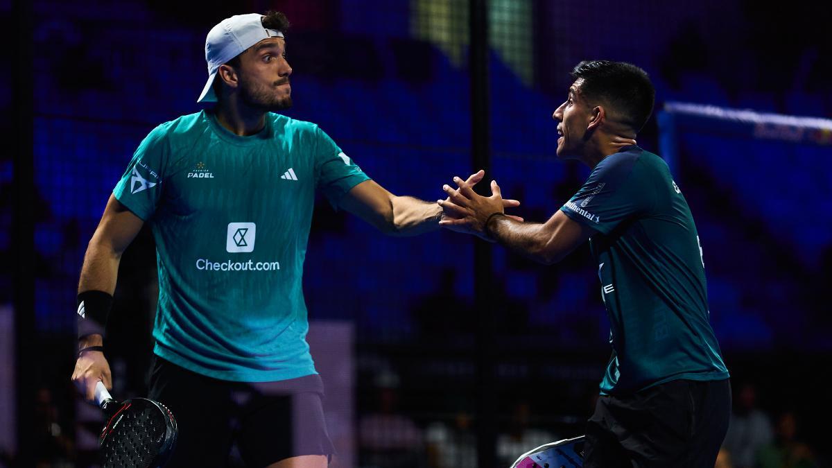 Galán y Chingotto se vieron en apuros en su debut