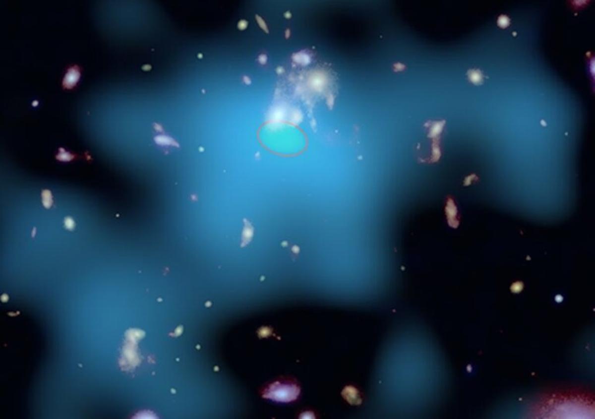 Agujero negro gigante e inactivo provoca un desborde de estrellas en galaxias lejanas