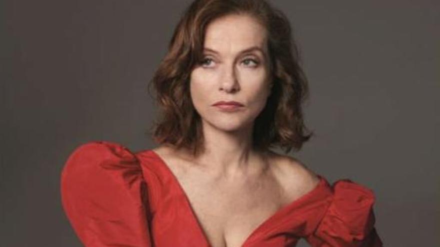 La actriz Isabelle Huppert.