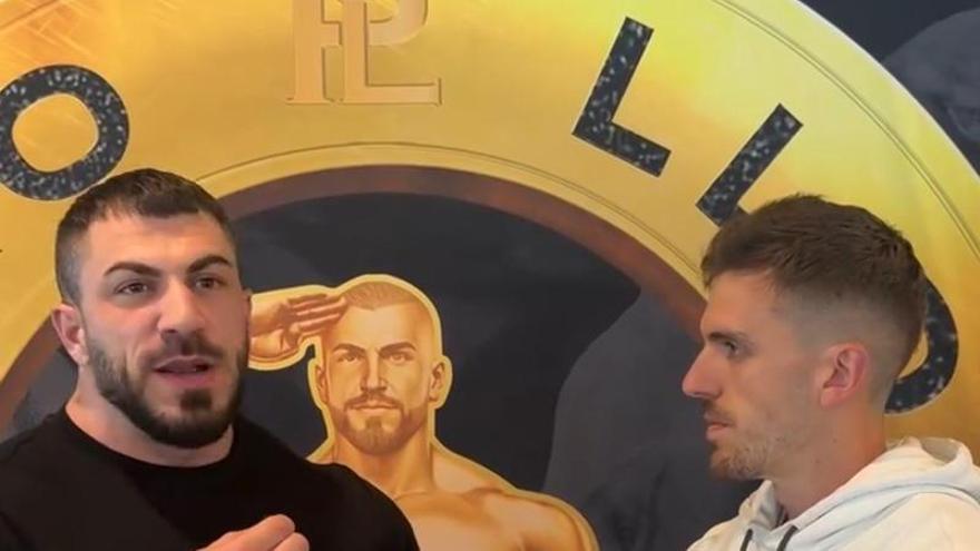 Pablo Llopis atiende a Superdeporte después de su campeonato