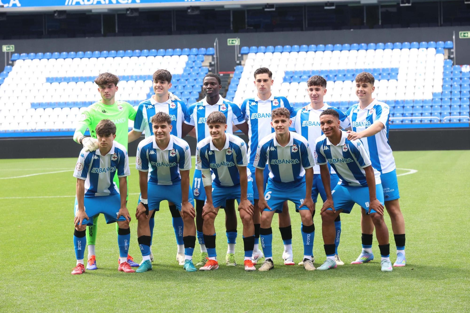 Copa de Campeones Juvenil: Deportivo 2 - 1 Ponferrada